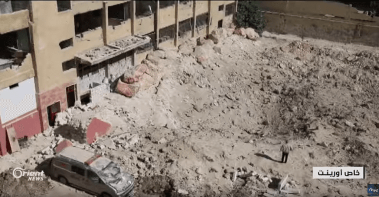 الحادثة السادسة - مرافق صحية تحت النار