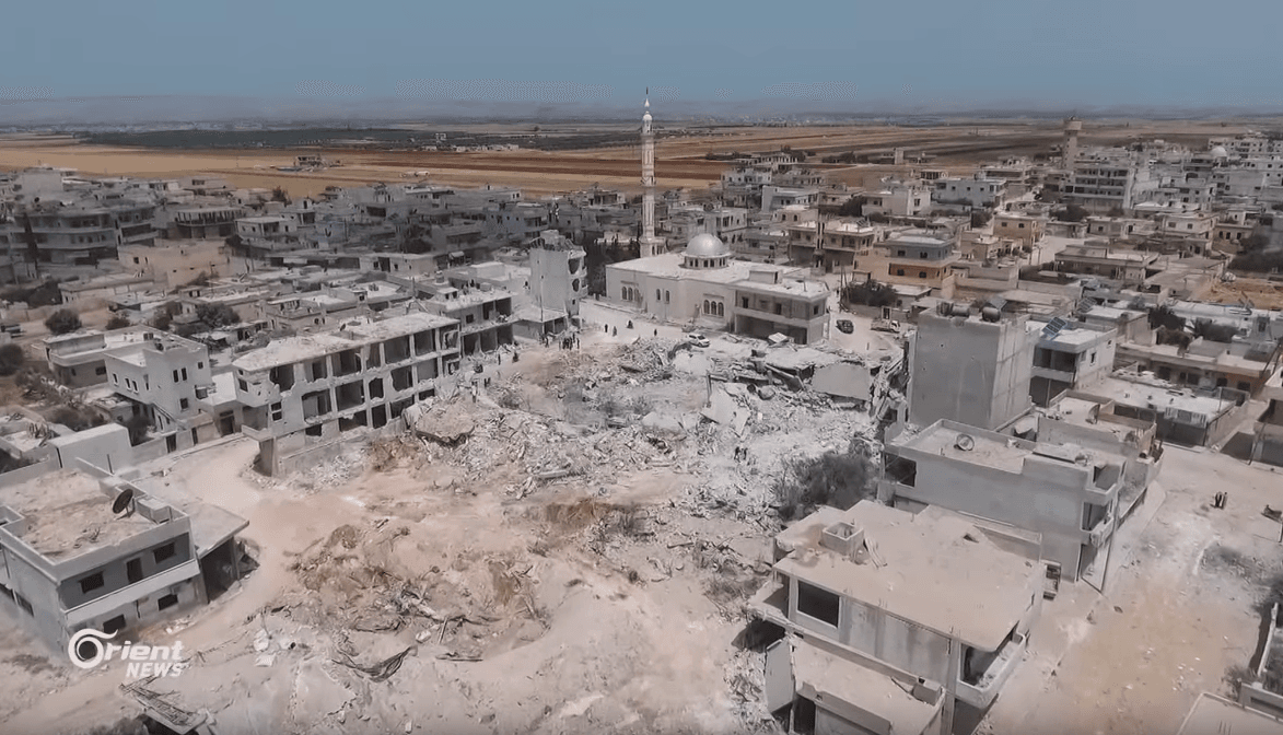 Zardana residential neighborhood targeted with airstrikes