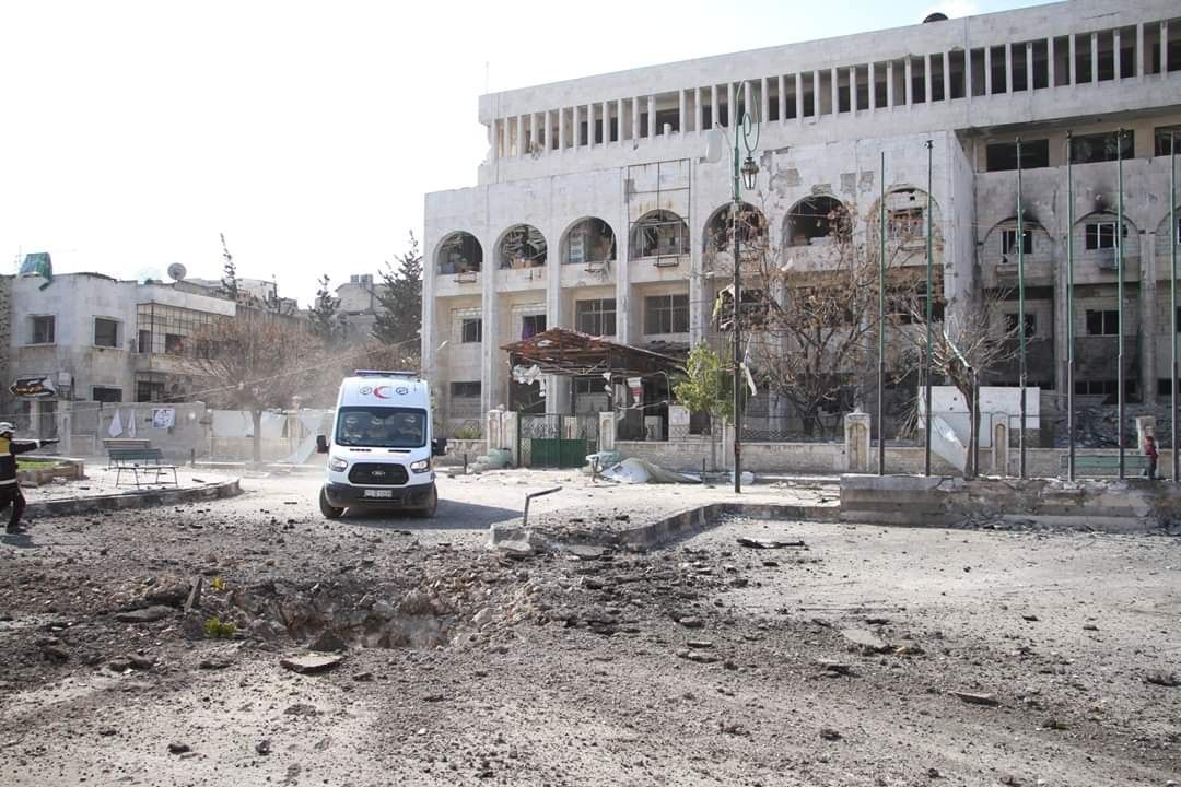 Medical Facilities Under Fire: Idlib Central Hospital