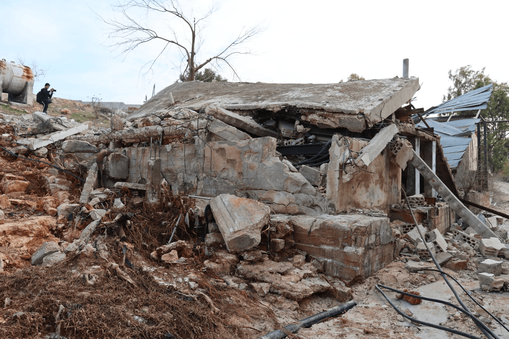 Airstrikes on the Al Arshani Water Pump Station in Idlib