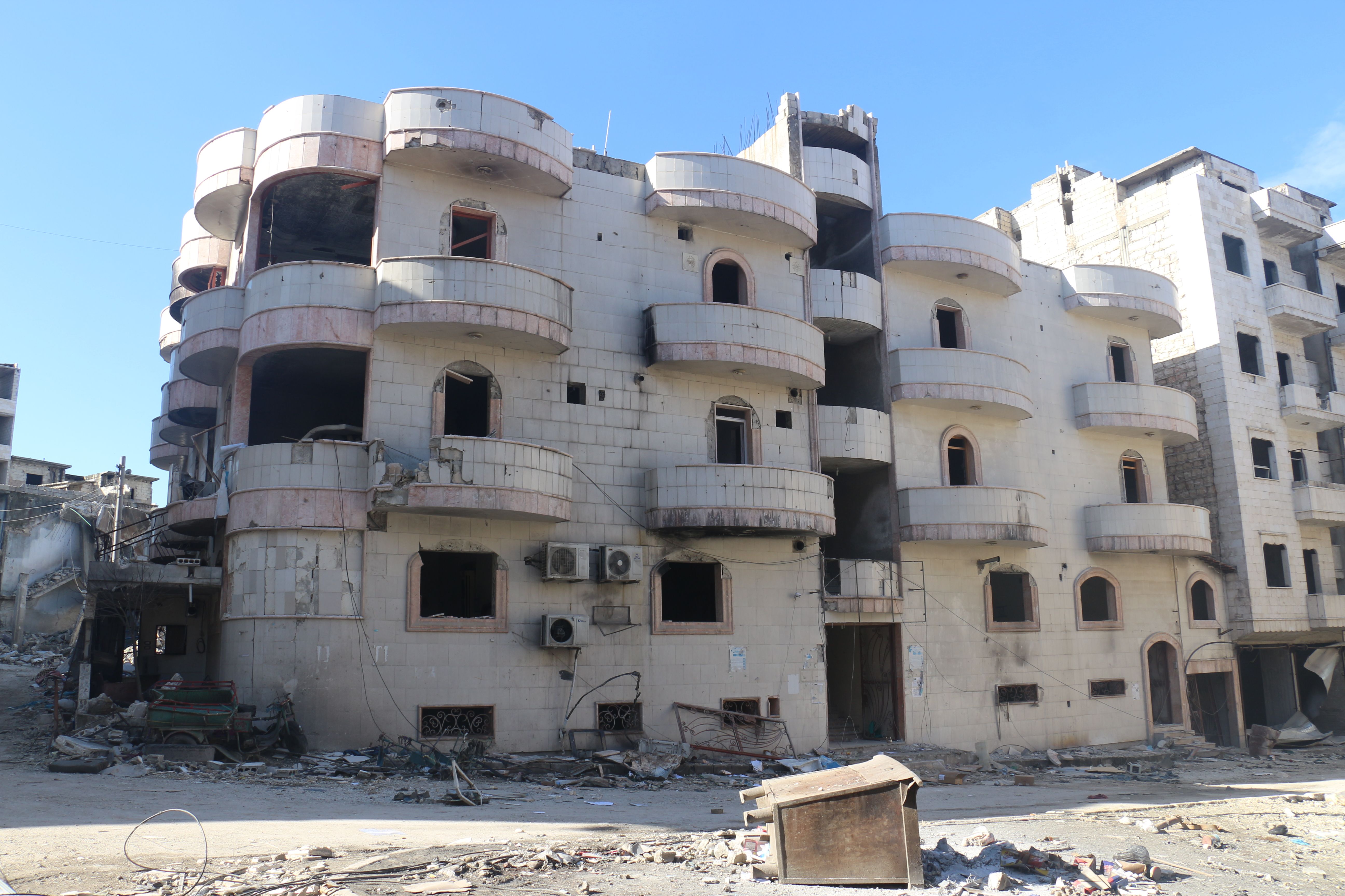 Airstrikes on Al Shami Hospital in Ariha
