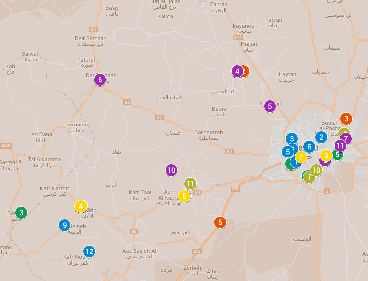 هجمات ضد الأشخاص والأعيان المحميين على وجه التحديد - عين على حلب